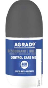 Антиперспирант шариковый Agrado Control Care Men 48h Protect с бисабололом (50 мл)