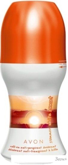 Avon Дезодорант-антиперспирант Summer White Sunset 50 мл