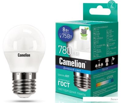   Camelion LED8-G45/865/E27