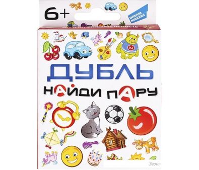 Настольная игра Dream Makers Дубль. Найди пару 2007С