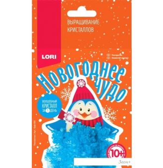 Набор для опытов Lori Выращивание кристаллов. Пингвинчик Крф-005