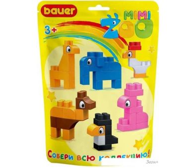 Конструктор Bauer MIMI ZOO 881 Зоопарк (в ассортименте)