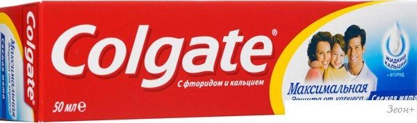 Зубная паста Colgate Mаксимальная защита от кариеса. Свежая мята (50 мл)