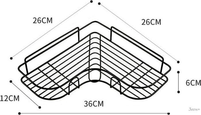 Saniteco Полка TBD0604245301A