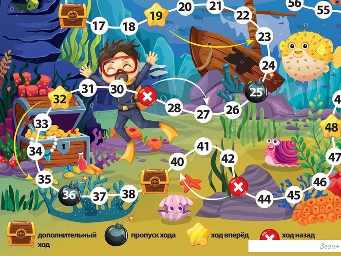 Настольная игра Десятое королевство В океане 04746