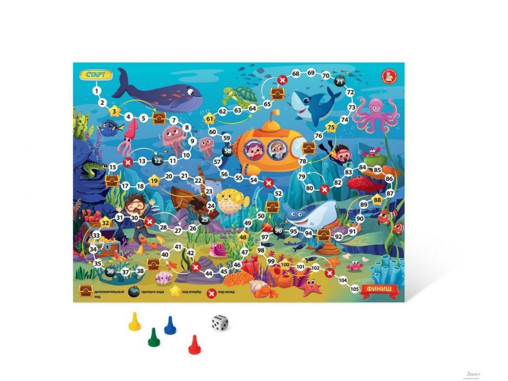 Настольная игра Десятое королевство В океане 04746
