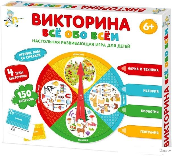 Настольная игра Десятое королевство Все обо всем 04646