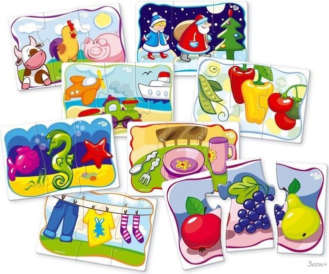 Мозаика/пазл Baby Toys Собери в группы 02507