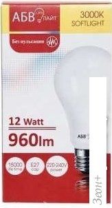    Led  A60 12W E27 3000