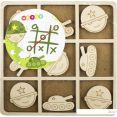 Развивающая игра Woody Крестики-нолики. Солдат и танк 02574