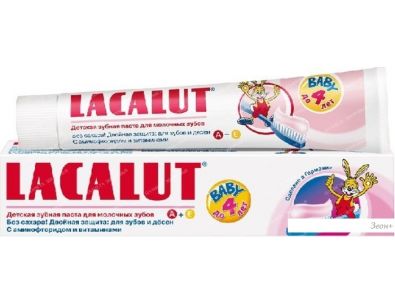 Зубная паста LACALUT Baby до 4-х лет 50 мл