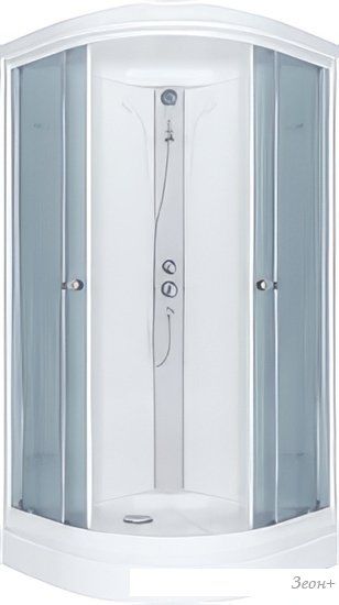 Душевая кабина Triton Грэй А ДН4 90x90 (белый)