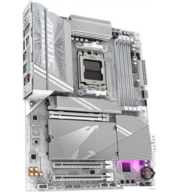 Материнская плата Gigabyte X870 Aorus Elite WiFi7 Ice