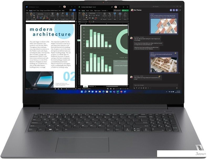 Ноутбук Lenovo V17 G4 IRU 83A2000URU