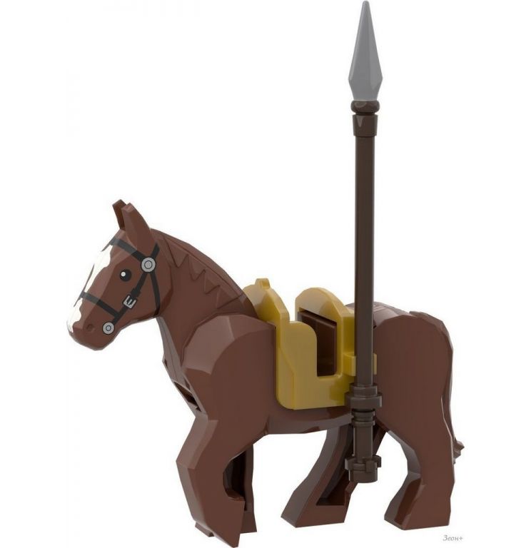 Конструктор Brick Labs Руслан и голова богатыря AB-1207
