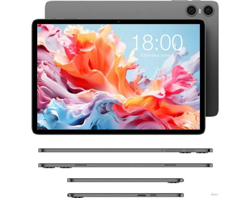 Планшет Teclast P30T 4GB/128GB (с аксессуарами, серый)