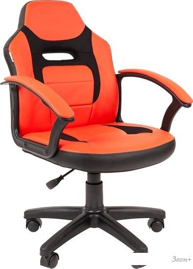 Компьютерное кресло CHAIRMAN Kids 110 (чёрный/красный)