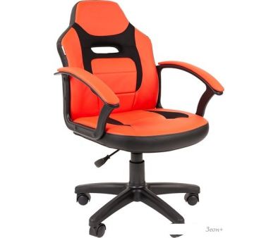 Компьютерное кресло CHAIRMAN Kids 110 (чёрный/красный)
