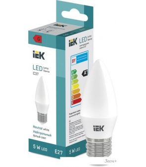   IEK LED Candle C37 400lm 4000K E27