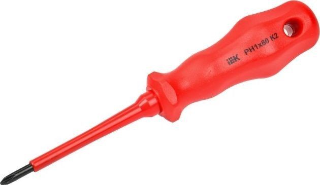 Отвертка IEK A2L3-SC30-K2-PH-10-080
