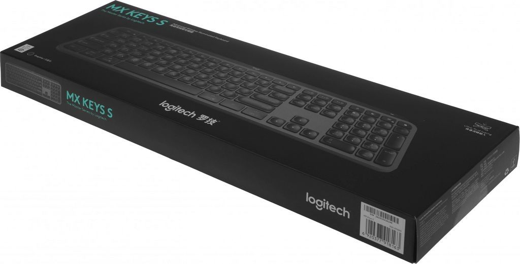 Клавиатура Logitech MX Keys S 920-011600 (графитовый, нет кириллицы)