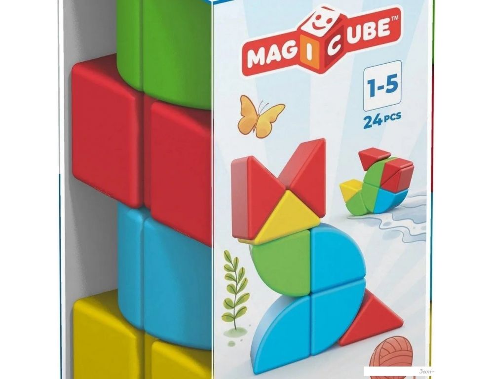 Развивающая игра Geomag Магнитные кубики GM044