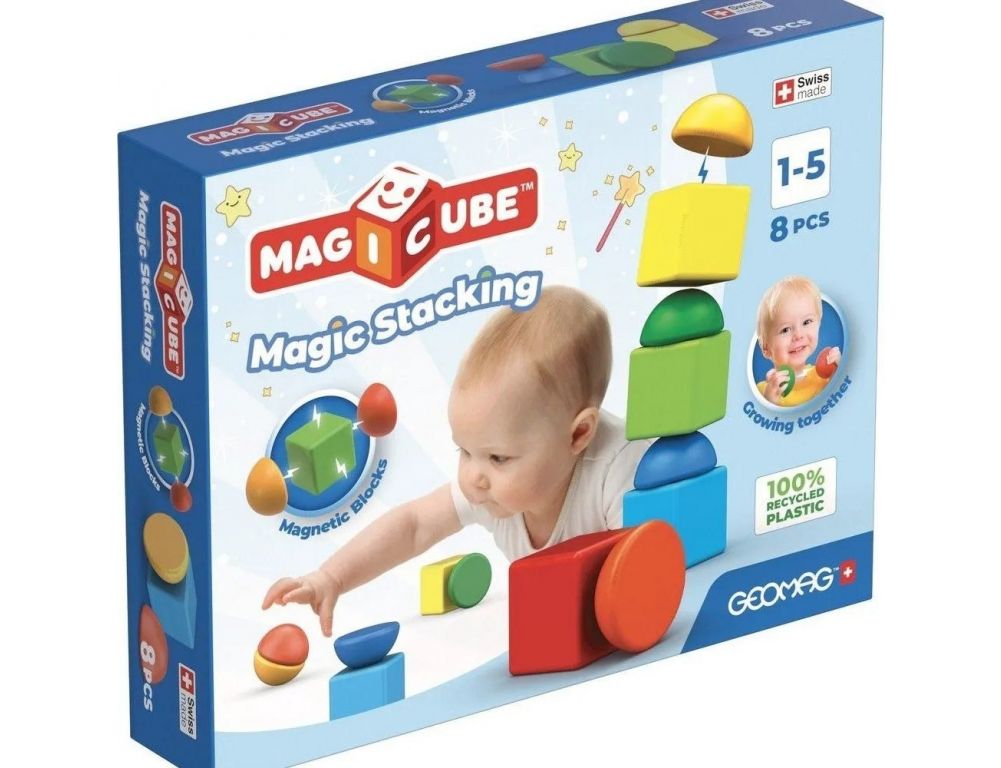 Развивающая игра Geomag Магнитные кубики GM061