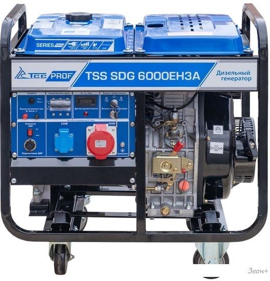 Дизельный генератор ТСС SDG 6000EH3A