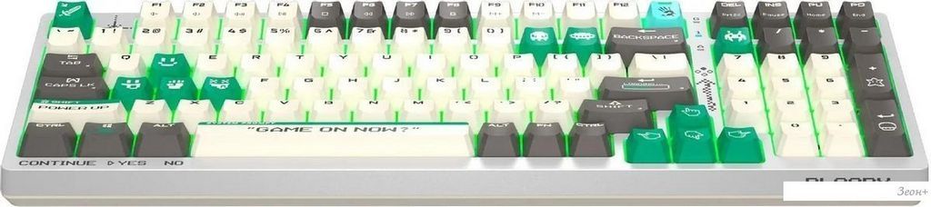 Клавиатура A4Tech Bloody S98 Pixels Green (Bloody BLMS Red Plus, нет кириллицы)