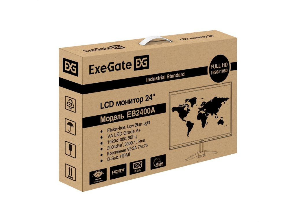 Монитор ExeGate EB2400A EX297377RUS