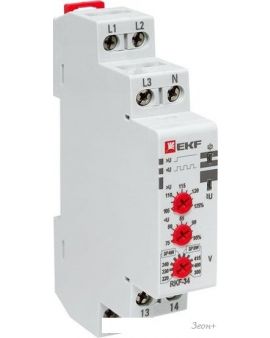 Реле контроля фаз EKF PROxima rkf-34