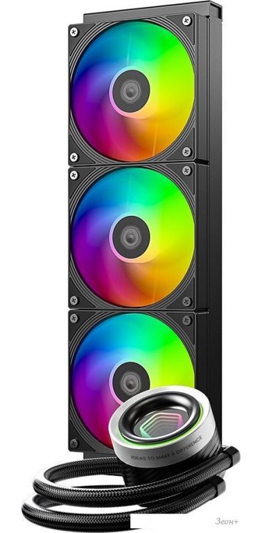 Жидкостное охлаждение для процессора ID-Cooling FX360 INF Black