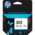 Картридж струйный HP 302 F6U65AE многоцветный (150стр.) для HP