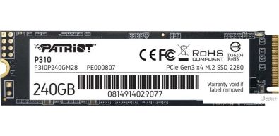 SSD Patriot P310 240GB P310P240GM28
