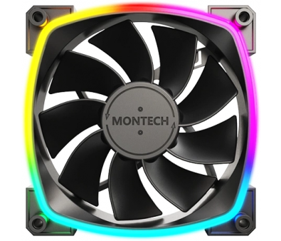    Montech RX120 Reverse ARGB 120120x25  4-pin 27 (RX120 PWM BLACK) Ret