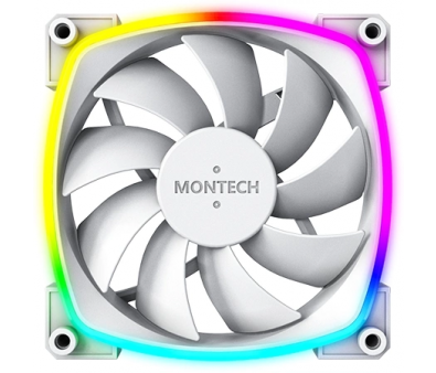   Montech AX120 ARGB 120120x25  4-pin 27 (AX120 PWM WHITE) Ret