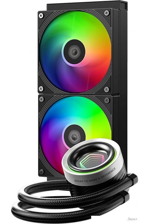 Жидкостное охлаждение для процессора ID-Cooling FX240 INF Black