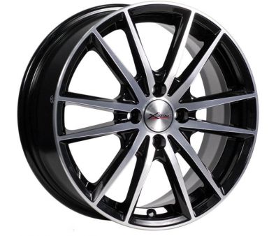   X'trike X-129 16x6.5" 4x100 DIA 54.1 ET 48 BK/FP