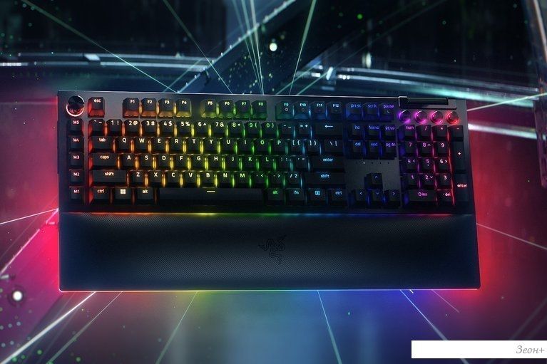 Клавиатура Razer BlackWidow V4 Pro (Razer Yellow)