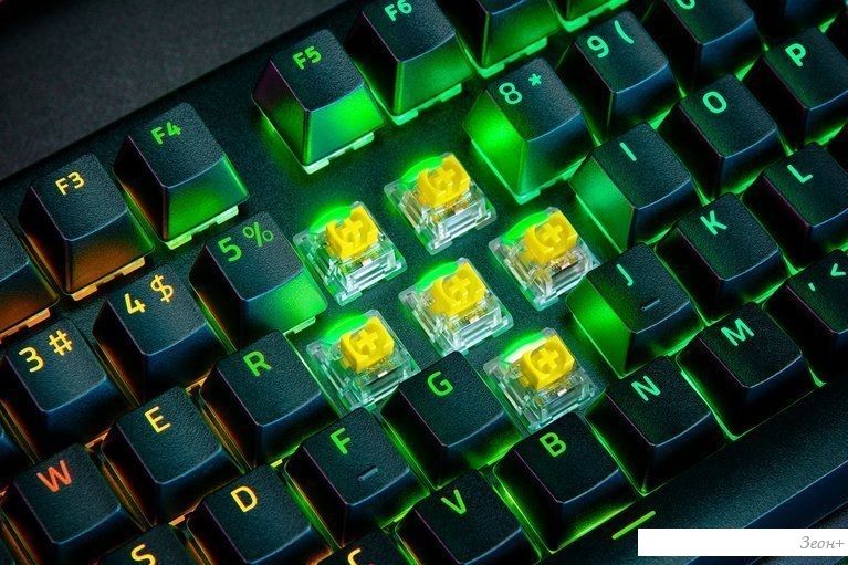 Клавиатура Razer BlackWidow V4 Pro (Razer Yellow)