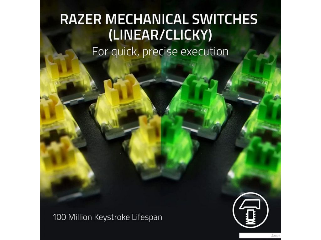 Клавиатура Razer BlackWidow V4 Pro (Razer Yellow)
