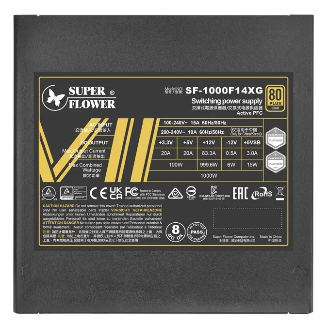 Блок питания Super Flower Leadex VII XG 1000W SF-1000F14XG
