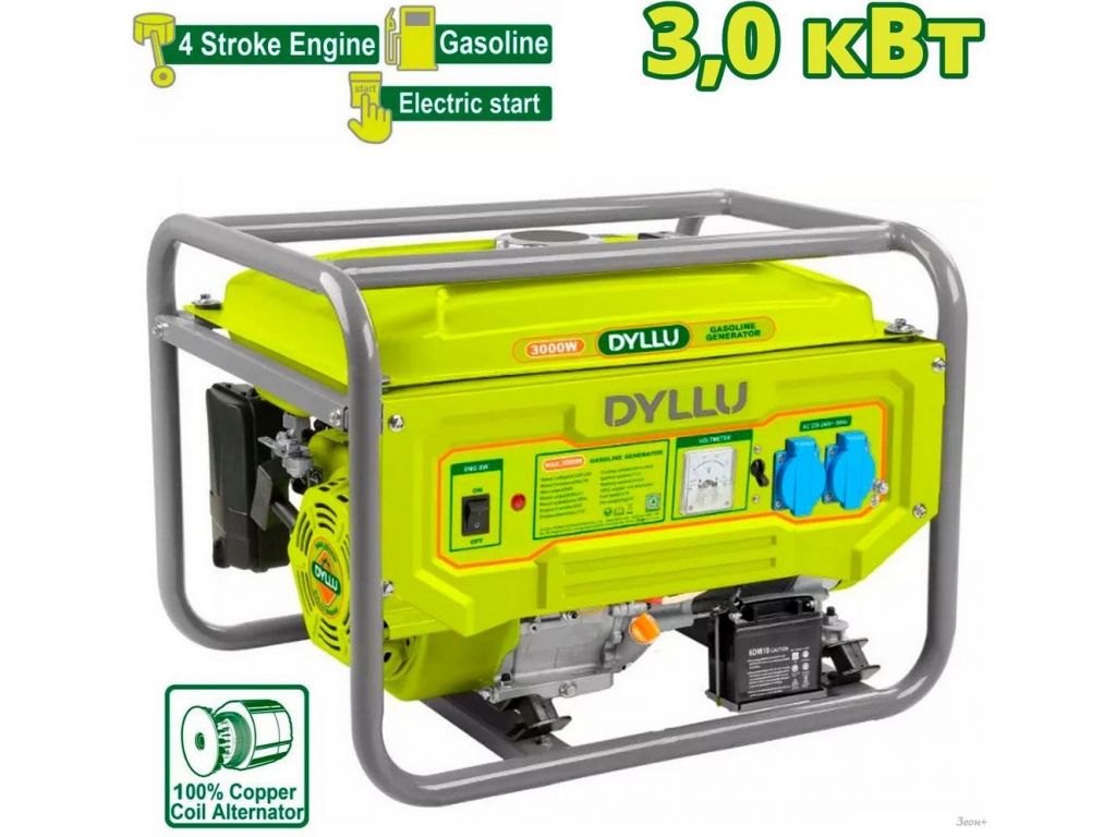 Бензиновый генератор Dyllu DTGEAA06D