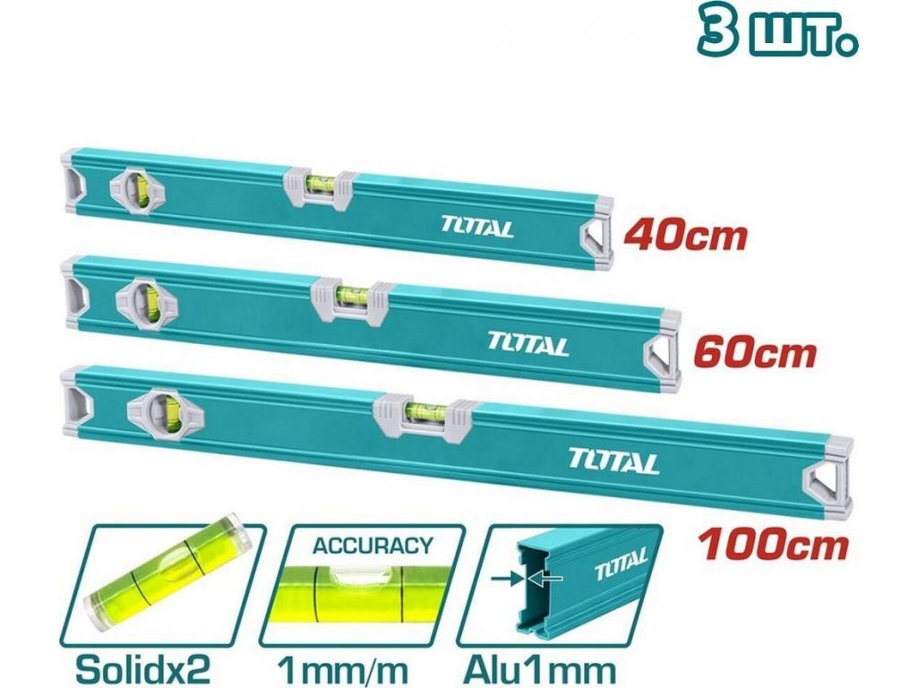 Уровень строительный Total THT10403