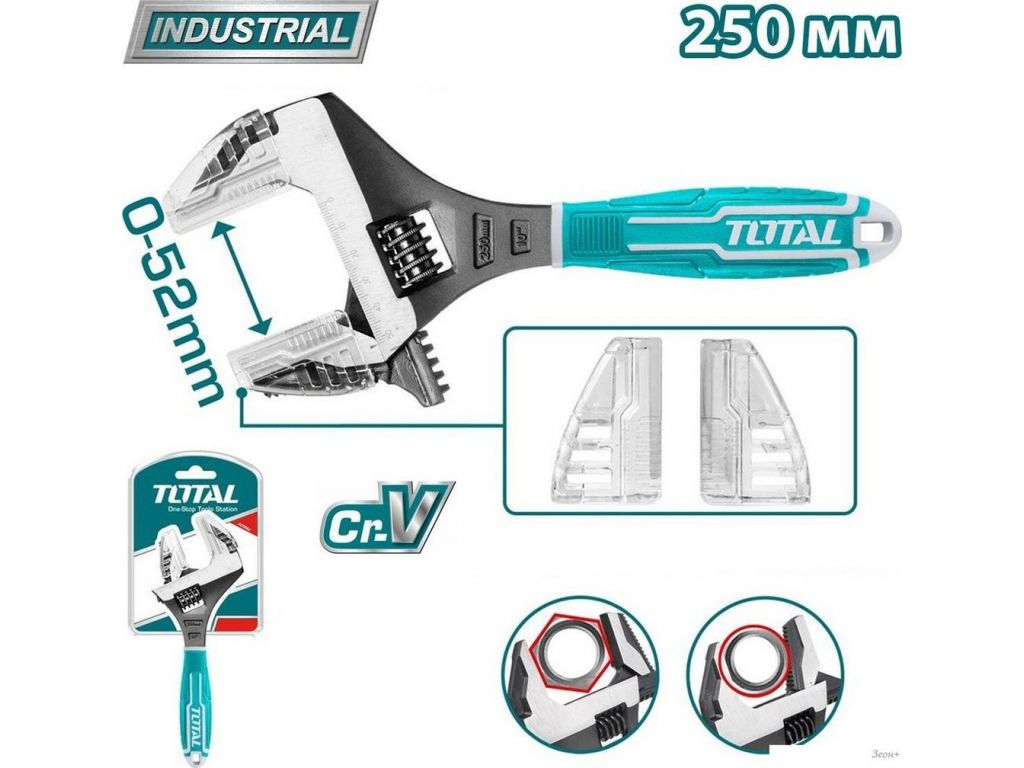 Ключ разводной Total THT10210G