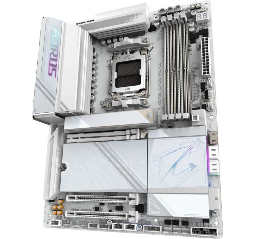 Материнская плата Gigabyte X870E Aorus Pro Ice