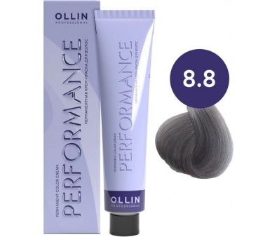 - Ollin Professional Performance Permanent Color Cream 8/8 - 