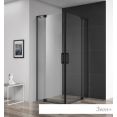 Душевой уголок Cezares SLIDER-AH-2-80/90-90/100-C-NERO