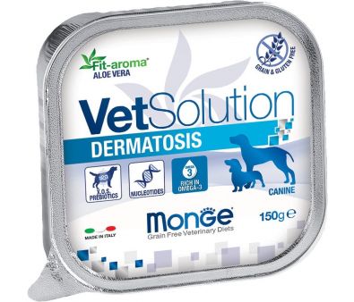 Консервированный корм для собак Monge Vet Solution Dermatosis 150 г