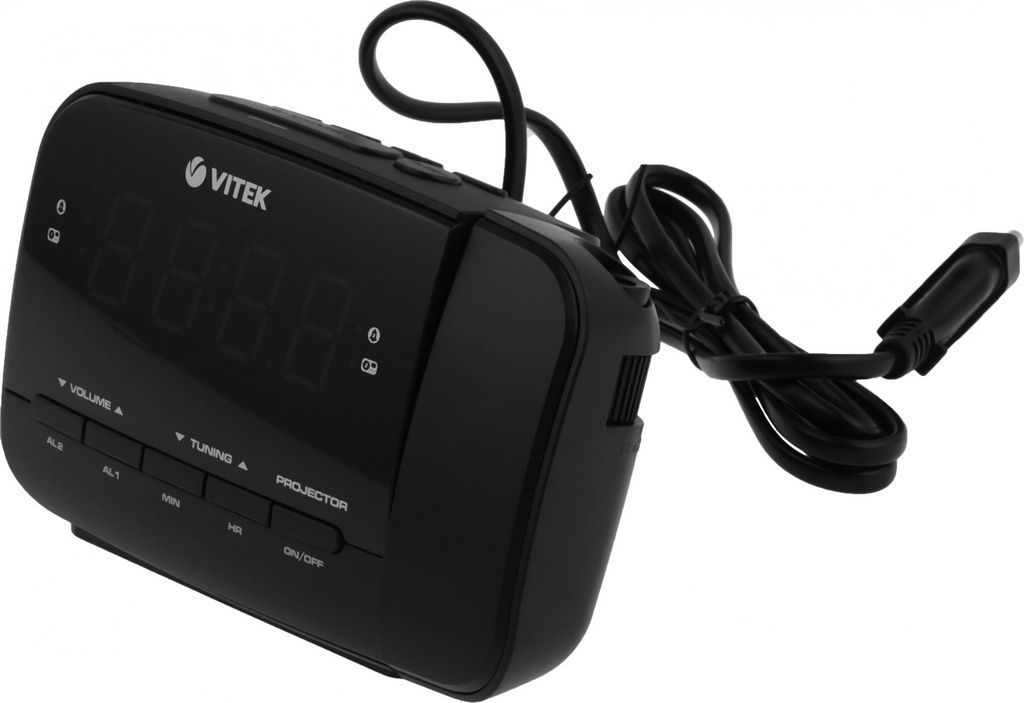 Радиочасы Vitek VT-6611 BK